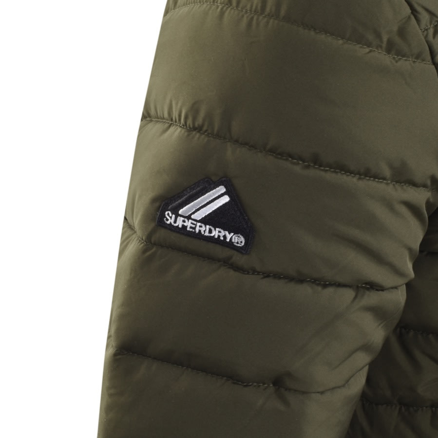 Alternative Image for ProductSuperdry Hooded Padded Jacket Khaki3